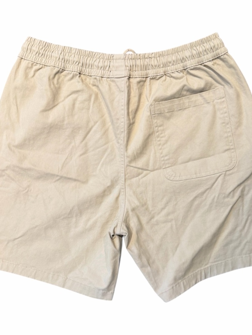 Forever 21 Men's Drawstring Beige Shorts - Picture 4 of 5